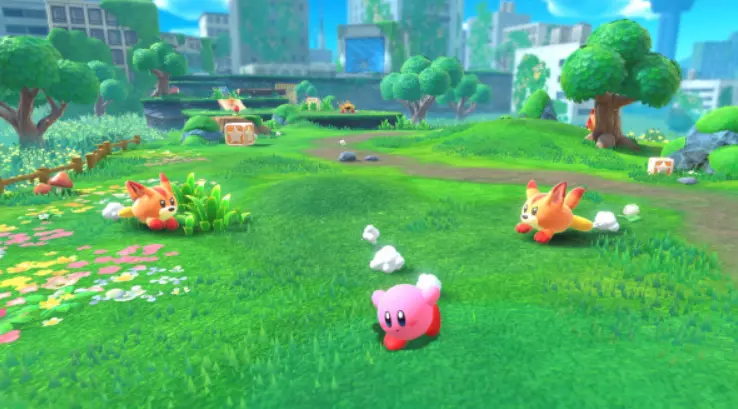 Switch Kirby and the Forgotten Land